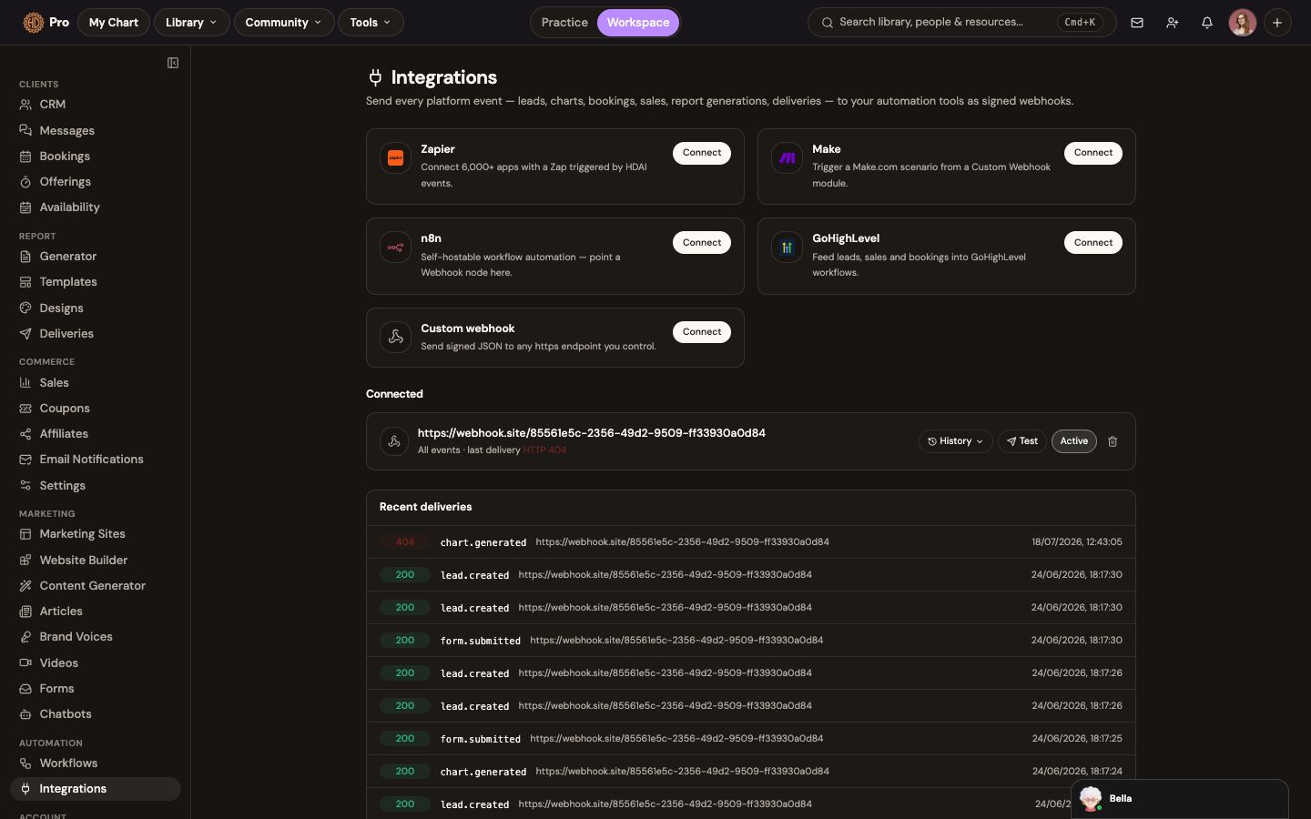 HDAnalyst.com Integrations directory for connected workflows and companion services