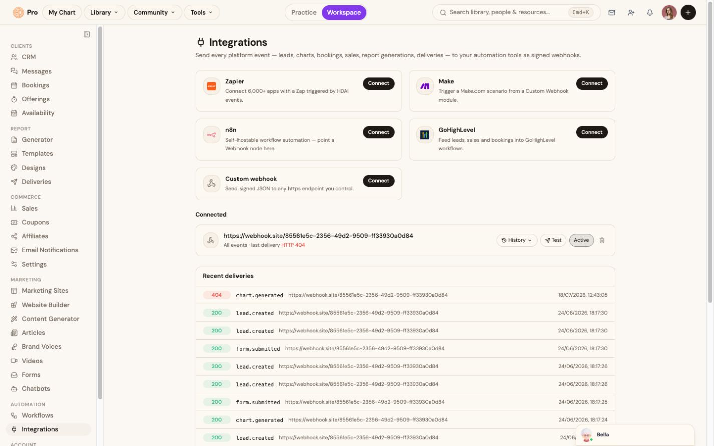 HDAnalyst.com Integrations directory for connected workflows and companion services