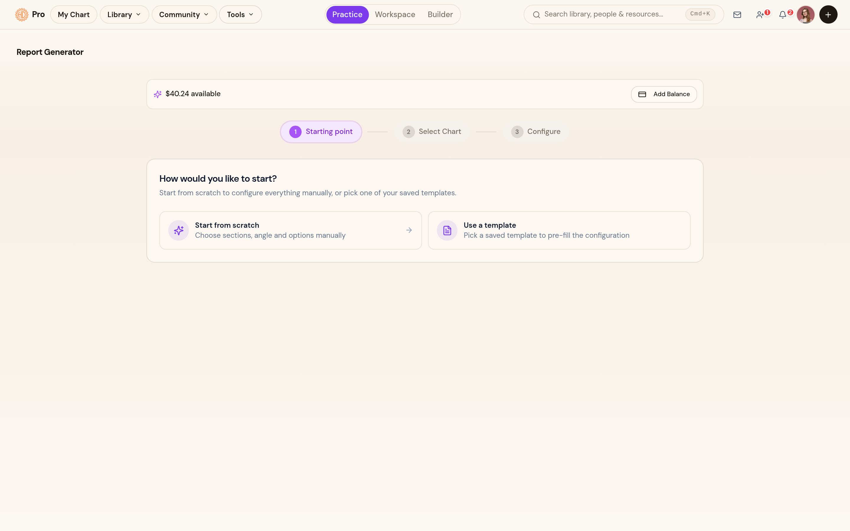 HD Analyst professional report generator